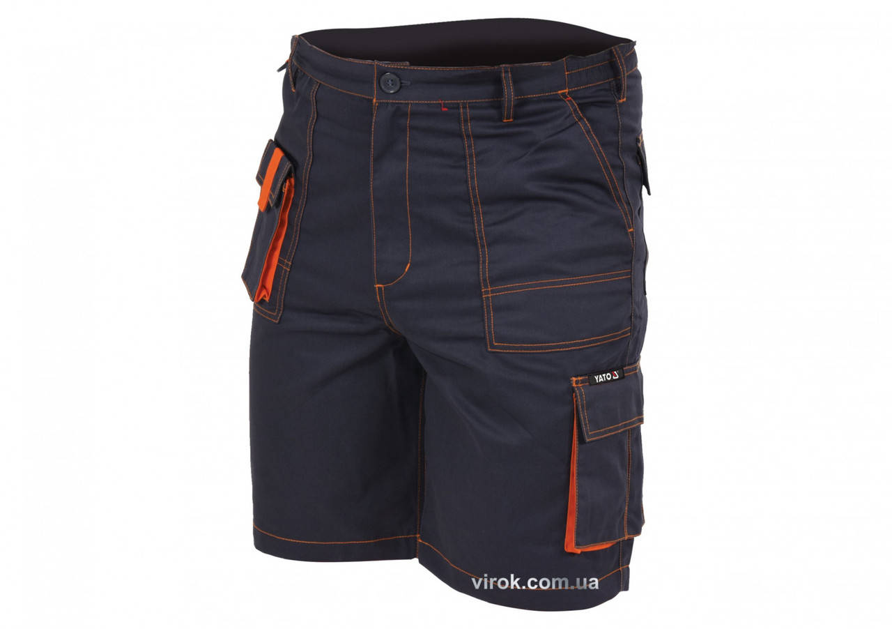 

Шорти робочі YATO, розмір M; 65%- поліестер, 35%- бавовна YT-80925