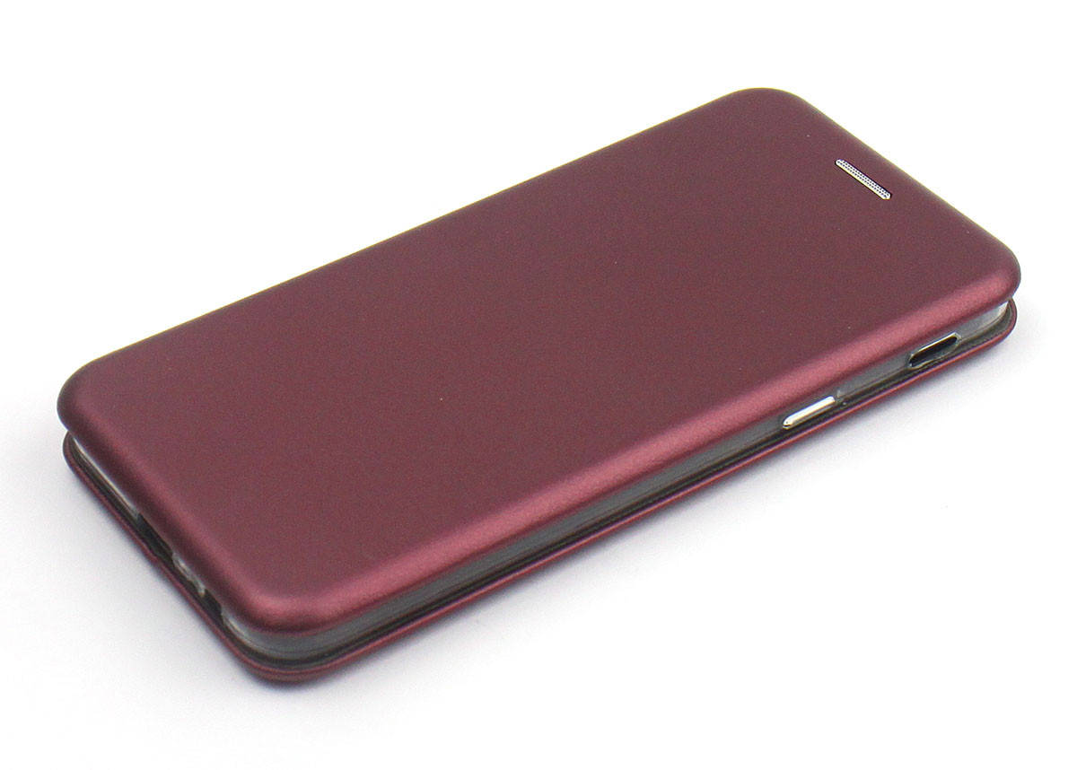 

Чехол книжка Level для Samsung Galaxy J6 J600 Экокожа Бордовый