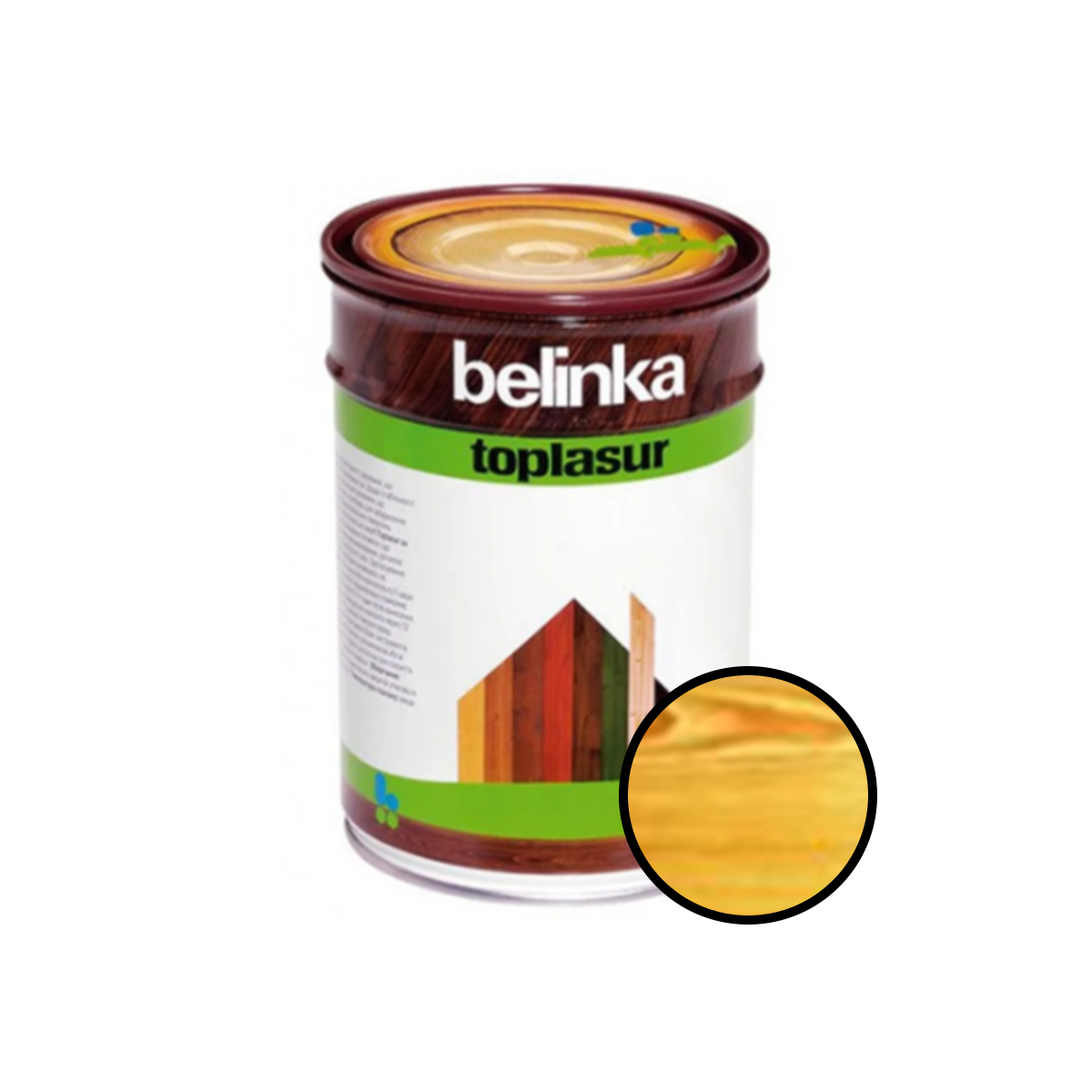 

Лазурь для дерева Belinka Toplasur №25 пиния полуглянец 1л