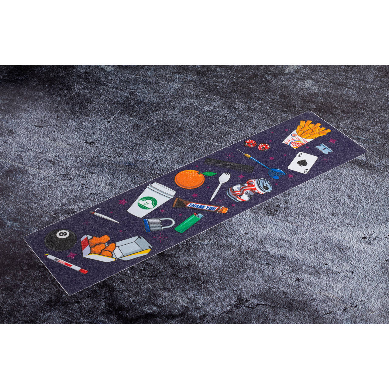 

Наждак для скейта с принтом Snickers & Soda