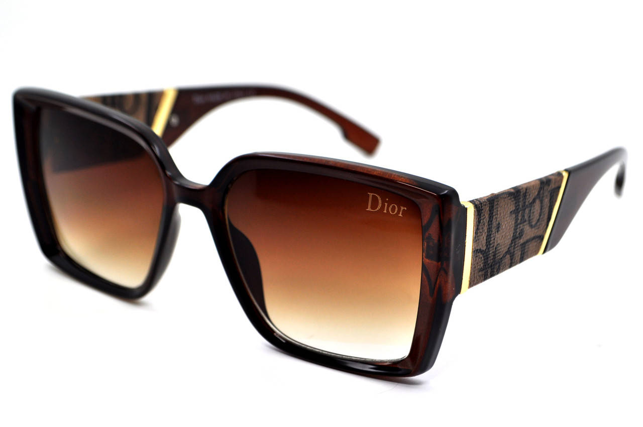 

Женские солнцезащитные очки dior 2049 коричневые