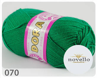 

Madame Tricote Paris Dora № 070 зеленый, Зелёный