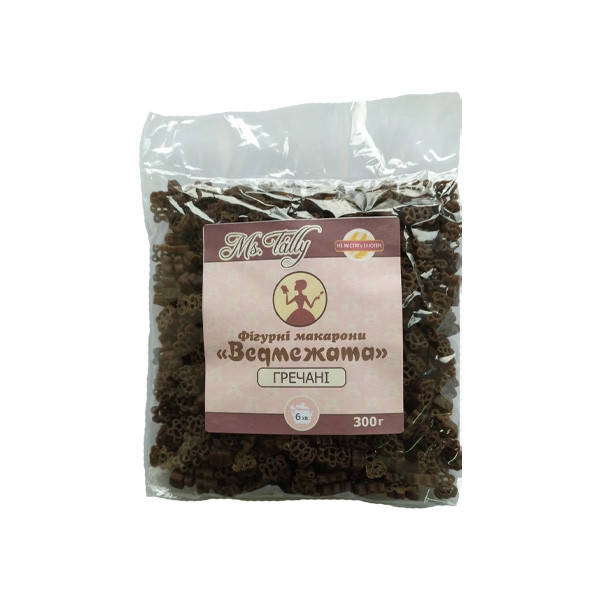 

Макарони гречані “Ведмедики”, 300г