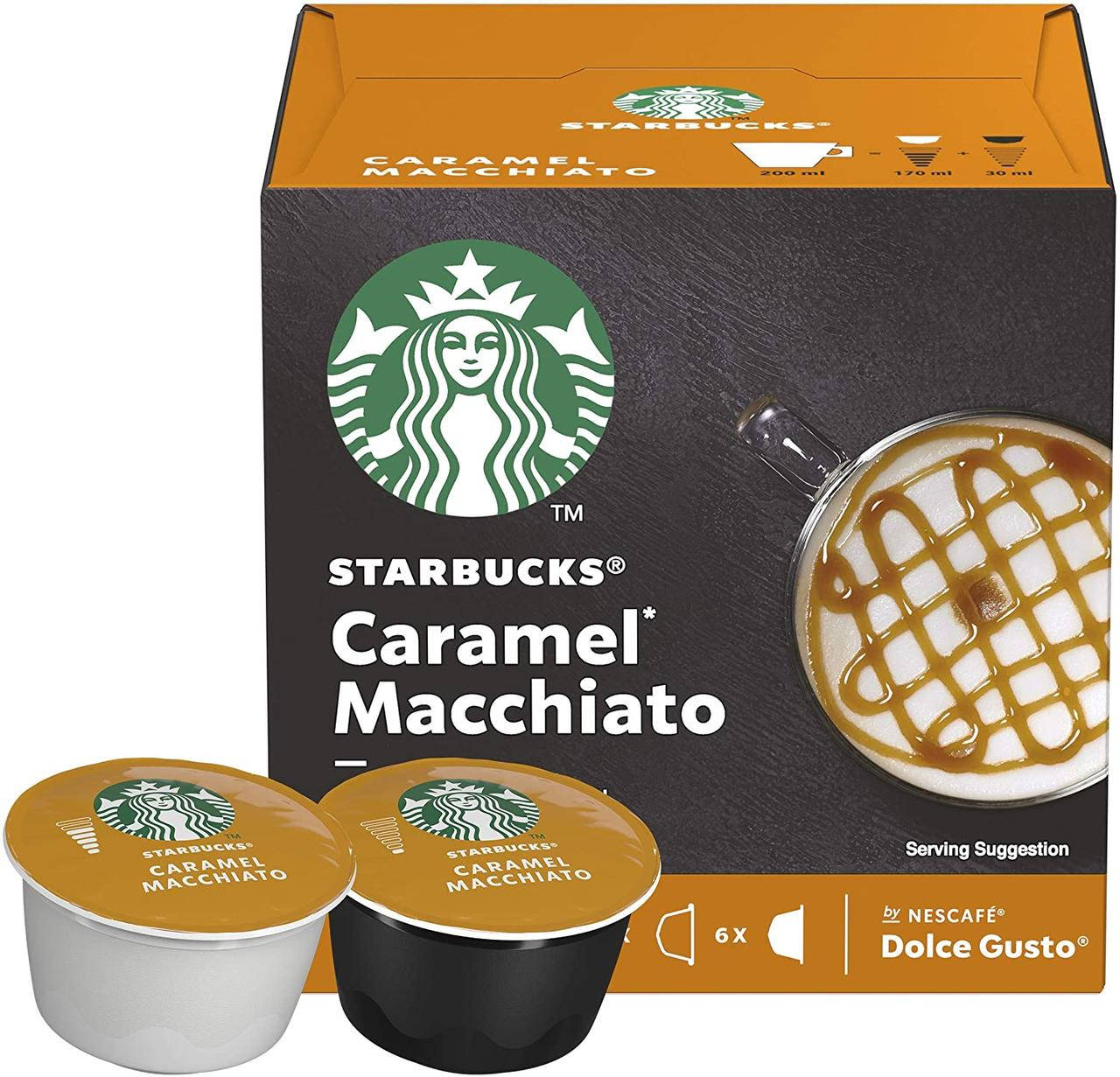 

Кава в капсулах Starbucks NESCAFE Dolce Gusto Latte Macchiato CARAMEL