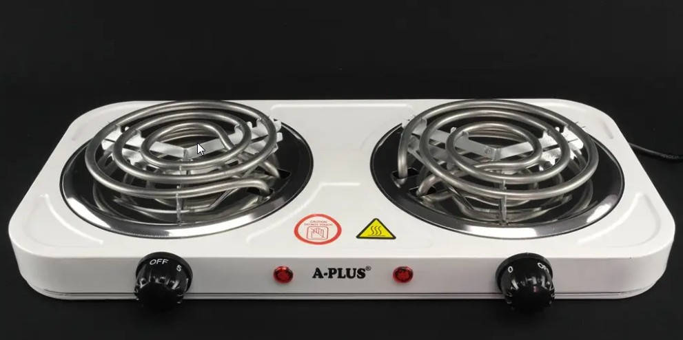 

Электроплита A-Plus AP-2103-White 2 конфорки