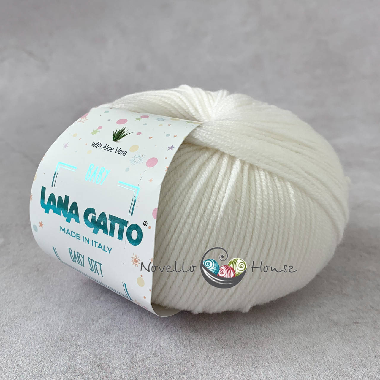 

Lana Gatto Baby Soft (Лана Гатто Беби Софт) № 10001 белый (Пряжа меринос, нитки для вязания)