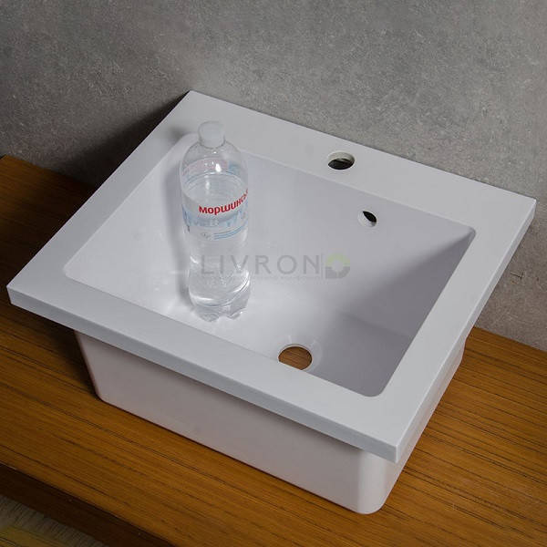 

Постирочная раковина 510x415x260 Fancy Marble Tina литой камень