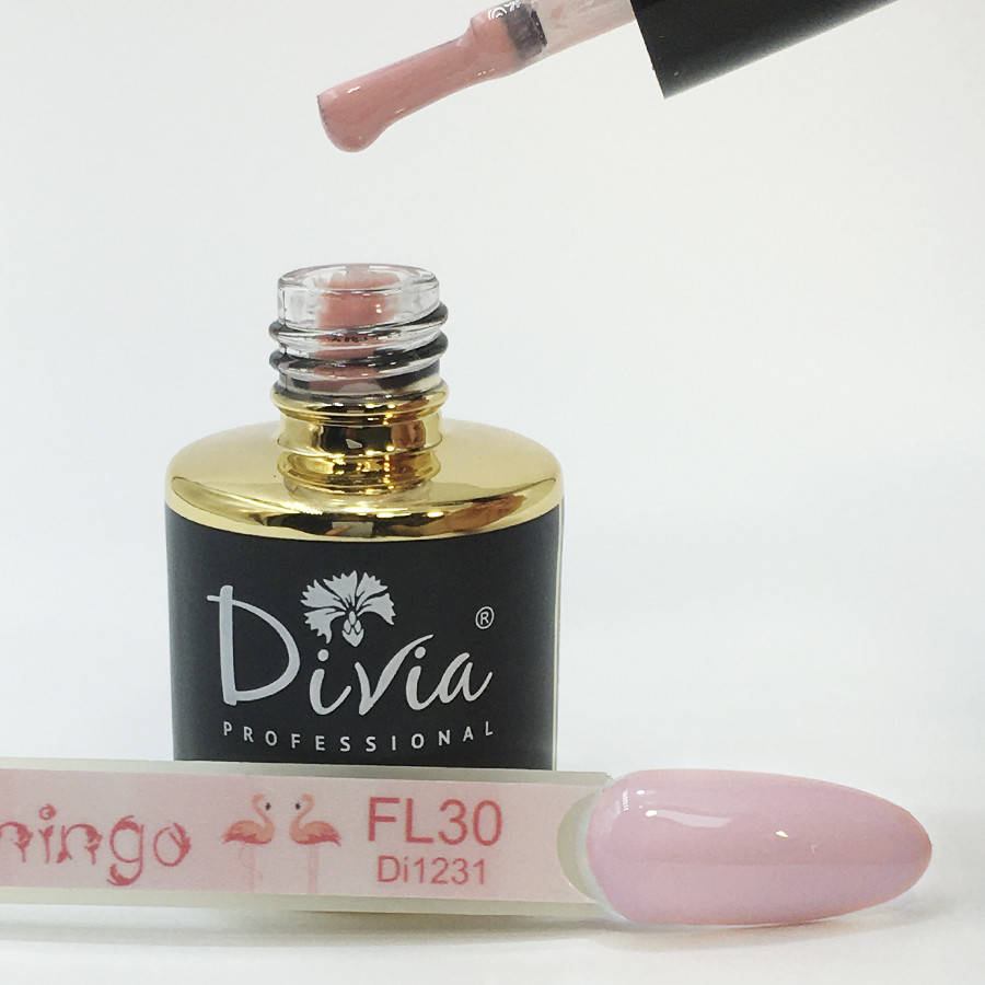 

Divia Гель-лак для ногтей Flamingo №FL30