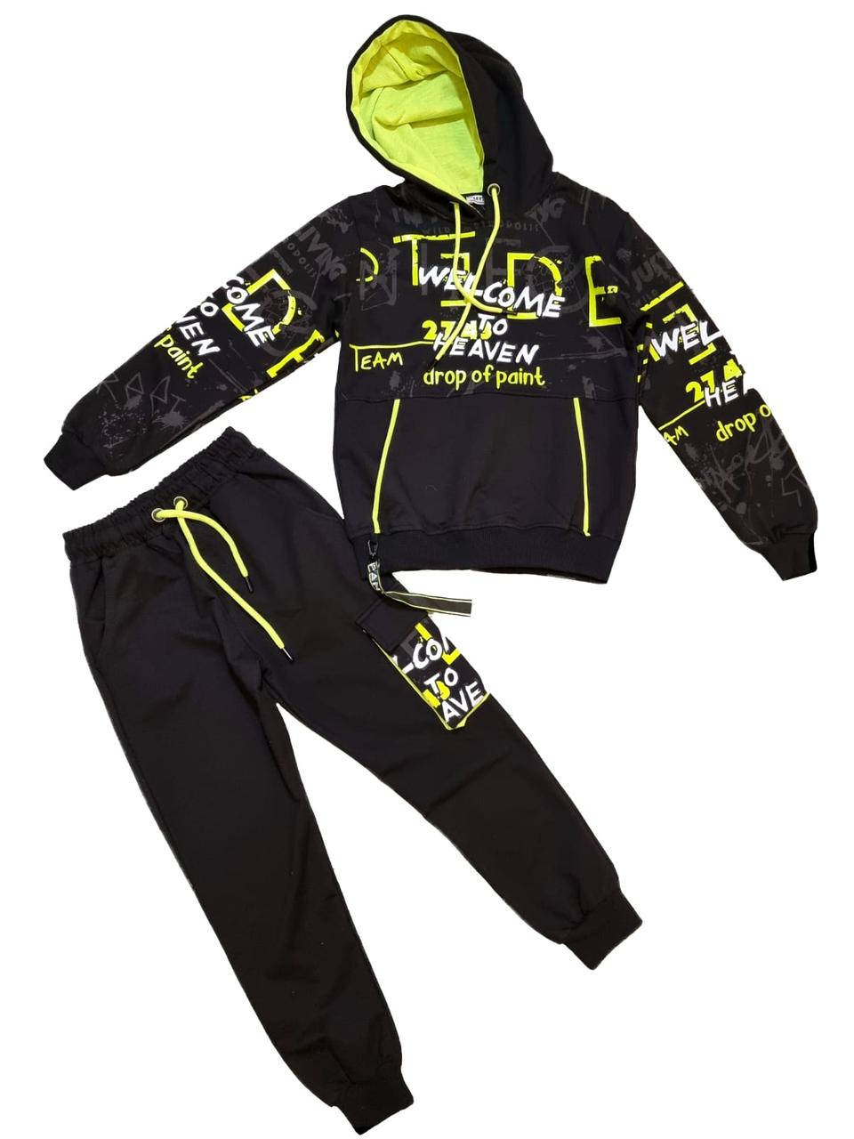 

Спортивный костюм для мальчиков худи +штаны р.140-164см Подростковый 158 см