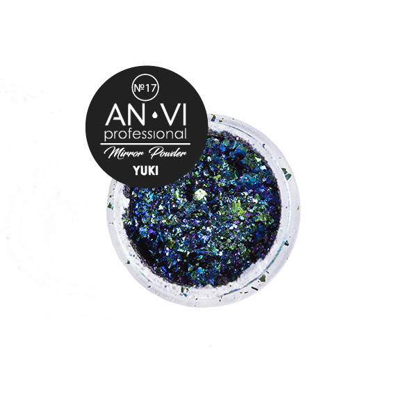 

Зеркальная пудра ANVI Professional YUKI №17 Malachite Affection 1.2 г (8538Gu)