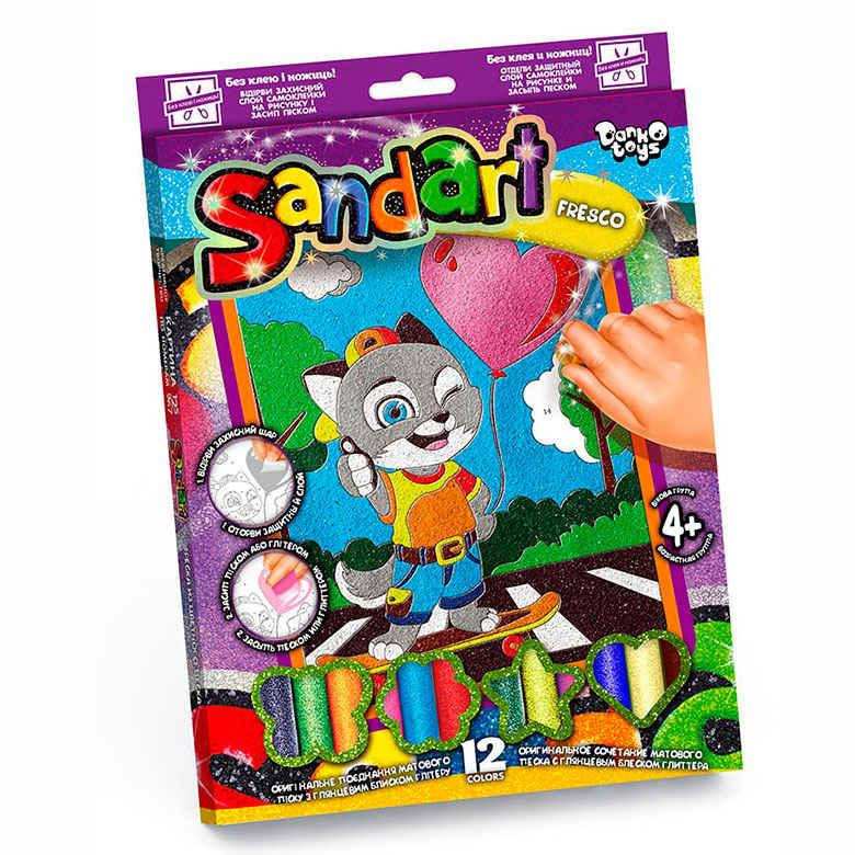 

Набор для творчества DankoToys DT SA-02-05 Фреска Sand Art из песка