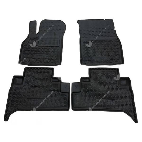 

Коврики в салон Renault Scenic 3 (2009-2016) (Avto-Gumm), Черный