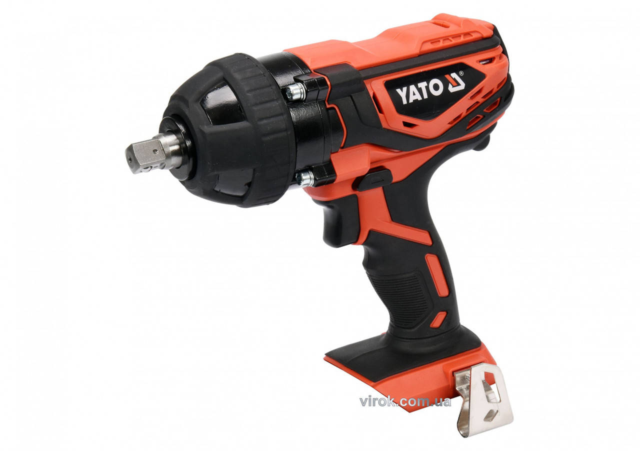 

Гайковерт ударный аккумуляторный YATO 18 В 300 Нм + 4 насадки (без аккумулятора и зарядного устройства)