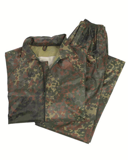 

Дождевик ветро-влагозащитный костюм MIL-TEC Flecktarn 10625021 XL