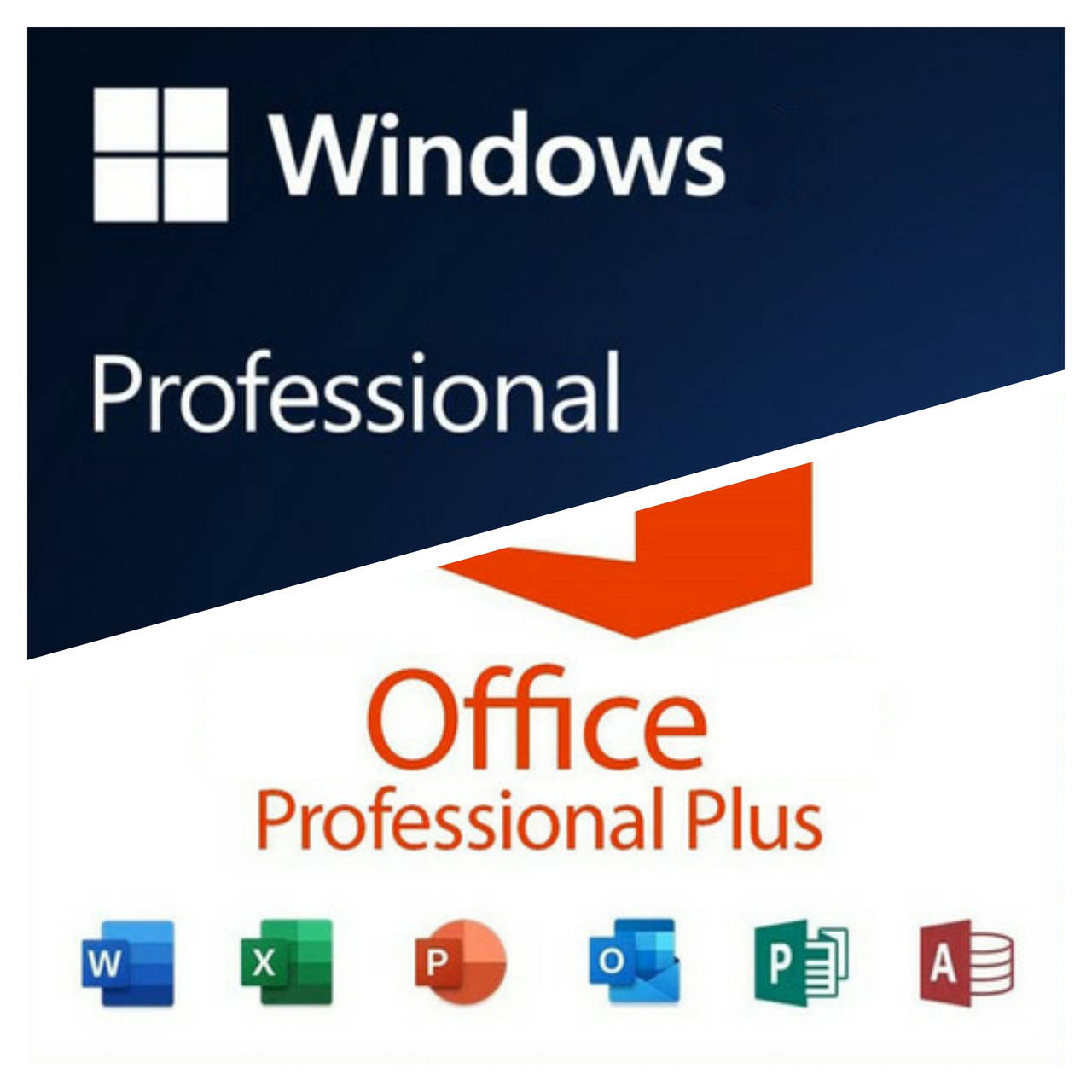 

Windows 10/11 Pro + Office 2016/2019/2021 Pro Plus