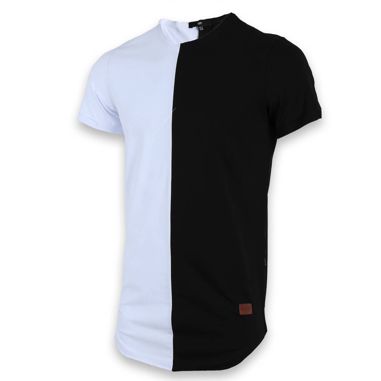 

Футболка мужская черно-белая HOPE Ф-12 BLK/WHT S(Р) 18-652-020