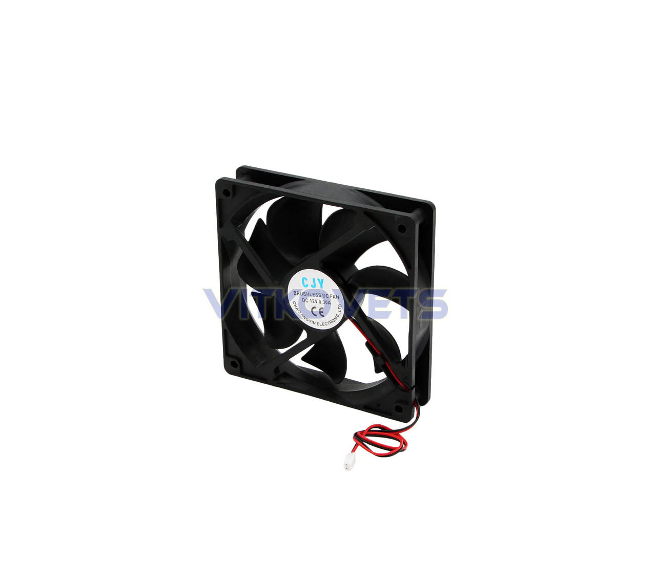 

Вентилятор (кулер) 120х120, 12V, 0.3A (2 pin)