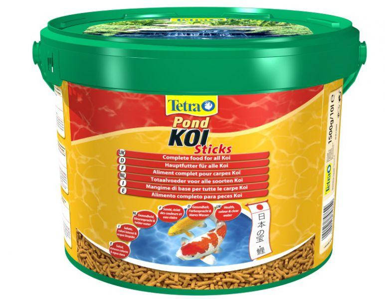 

Корм Tetra Pond Koi Sticks 10л плавающие гранулы для карпов Кои