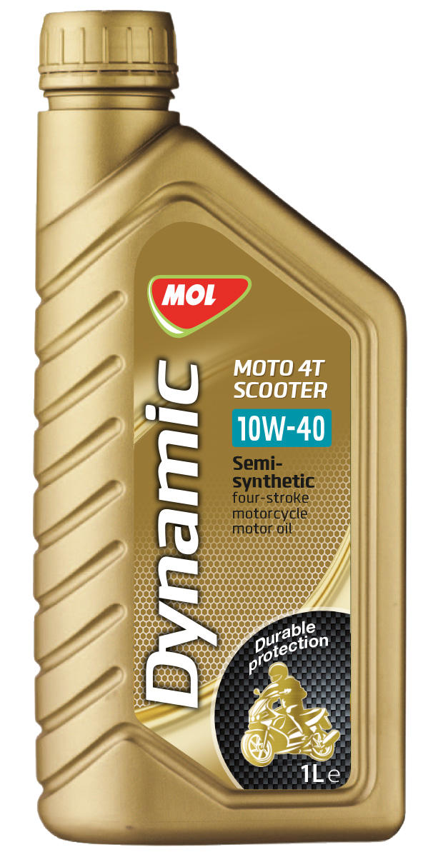 

Масло моторное MOL Dynamic MOTO 4T SCOOTER 4T 10W-40-1 л (13301131)