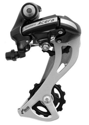 

Переключатель задний Shimano Acera RD-M360 7/8 скоростей длинный рычаг черный