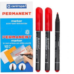 

Маркер тонкий красный CENTROPEN
