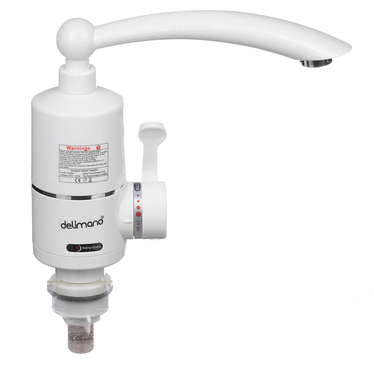 

Проточный водонагреватель Delimano (004-RX)