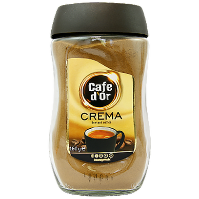 

Кава розчинна Кофедор крема Cafe d'Or crema 160g 6шт/ящ (Код : 00-00012264)