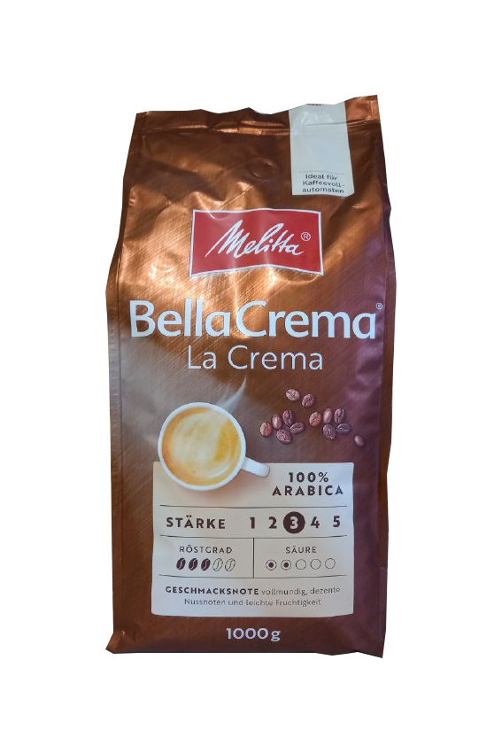

Кофе в зернах Melitta Bella Crema La Crema 1кг. (Германия)