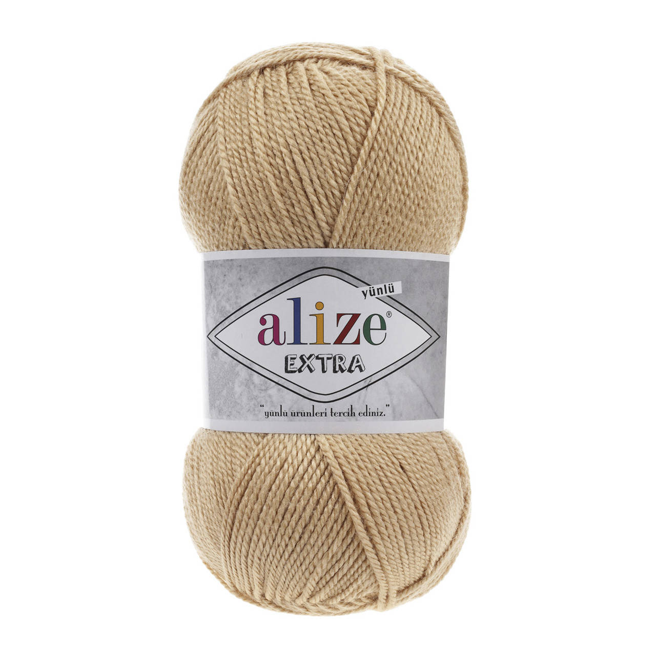 

Alize Extra - 95 бежевый меланж, Светло-бежевый