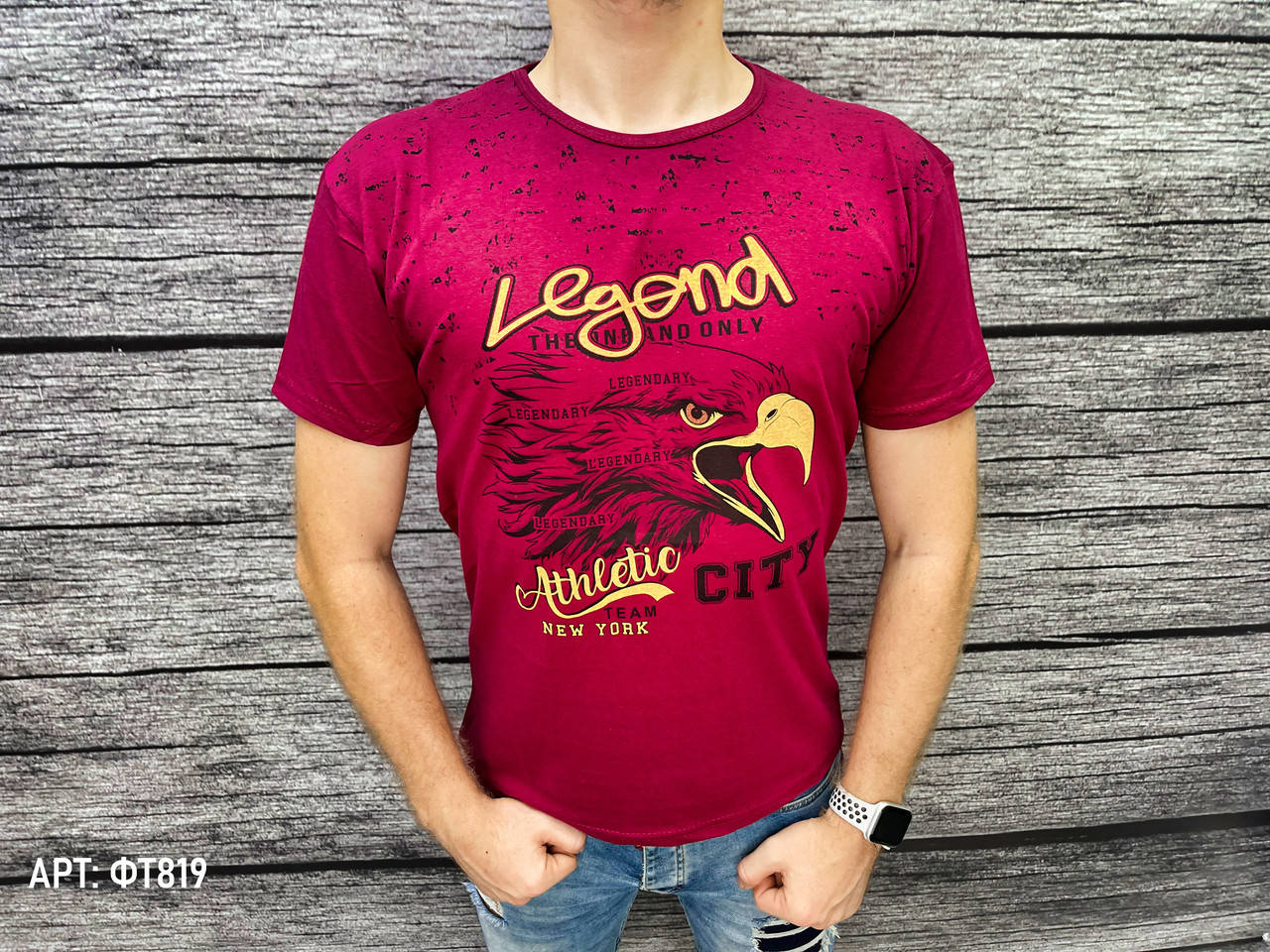 

Мужская футболка. Размеры: M, L, XL, 2XL (маломерят на размер)
