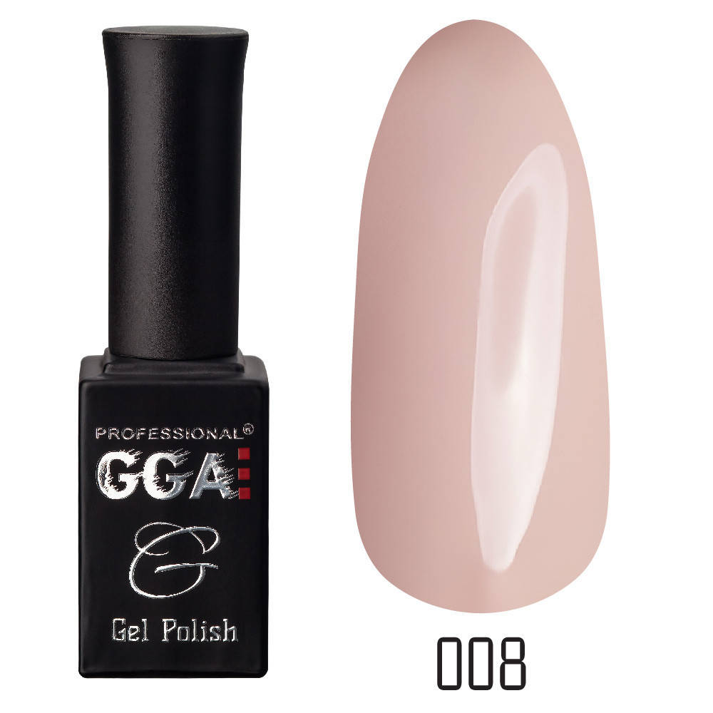 

Гель-лак GGA Professional №8 Peach-Orange 10 мл.