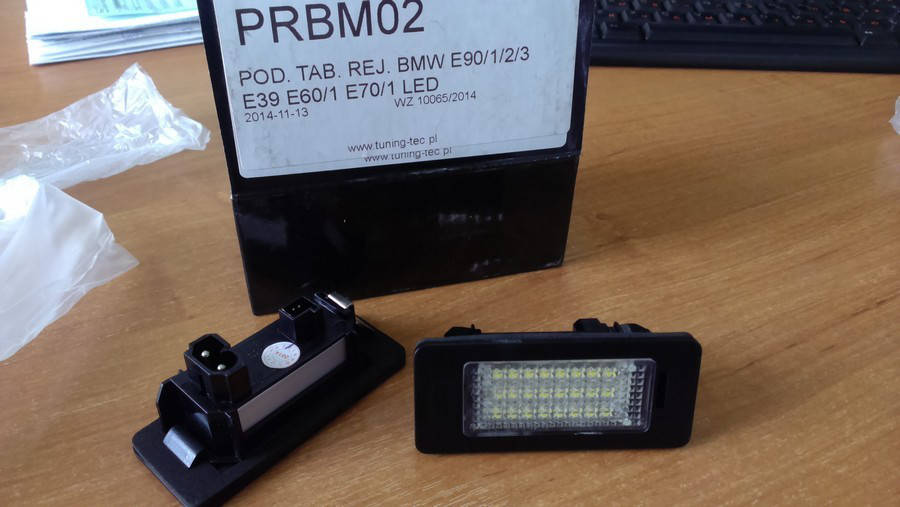 

Подсветка номера BMW E90,91,92,93,39,60,61,70,71,82,88 (PRBM02)