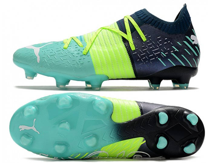 

Бутсы Puma Future Z 1.1 бирюзовые футбольные копочки пума фьютчер обувь для футбола пума бутсы пума, Бирюзовый