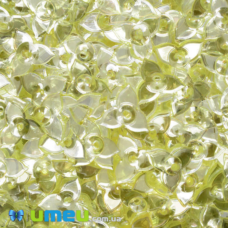 

Пайетки Индия цветы, 10 мм, Желтые, 5 г (PAI-041044)