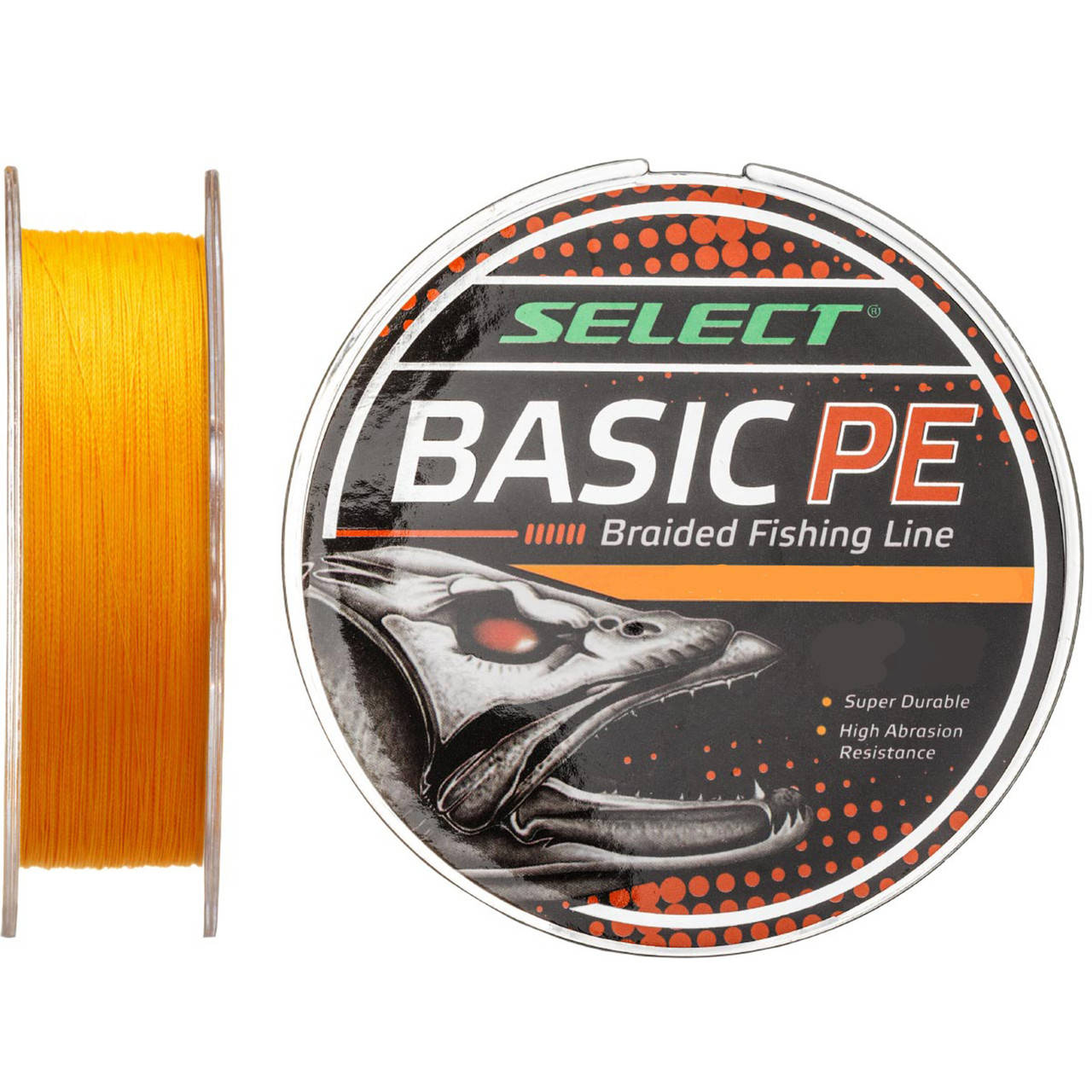 

Шнур Select Basic PE Оранжевый 150м 0.14мм 6.8кг/15lb (1870-27-73)