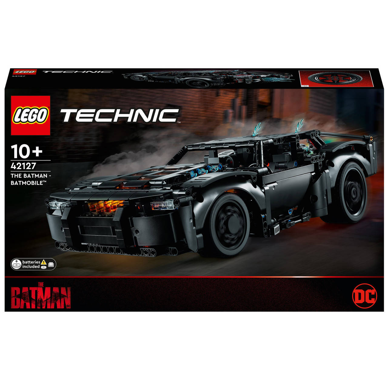 

Конструктор детский LEGO Technic Бэтмен: Бэтмобиль (42127) Лего Техник для детей