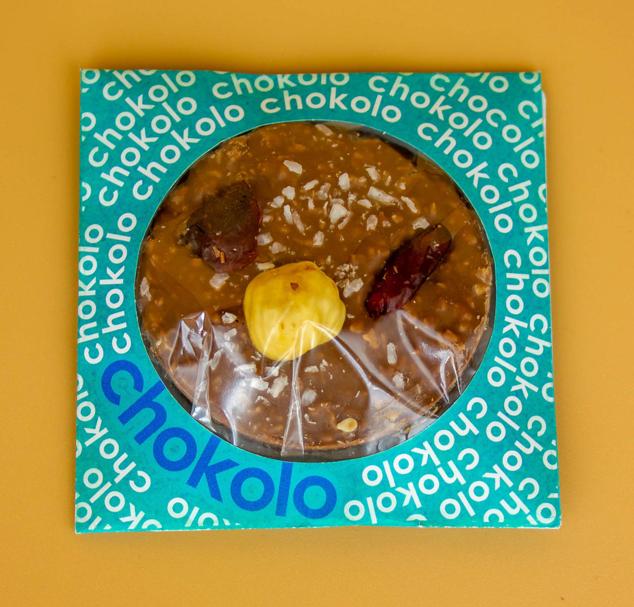 

Конфета ChoKOLO (Чоколо) бельгийский молочный шоколад, кокос, фундук, клюква 25 гр