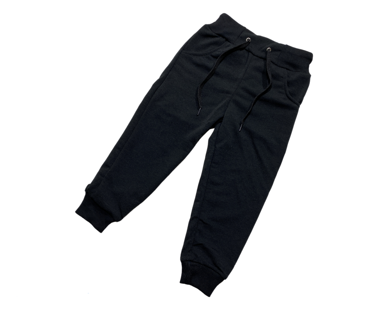 

Детские Спортивные Штаны Двунитка Черные 92-116 Р