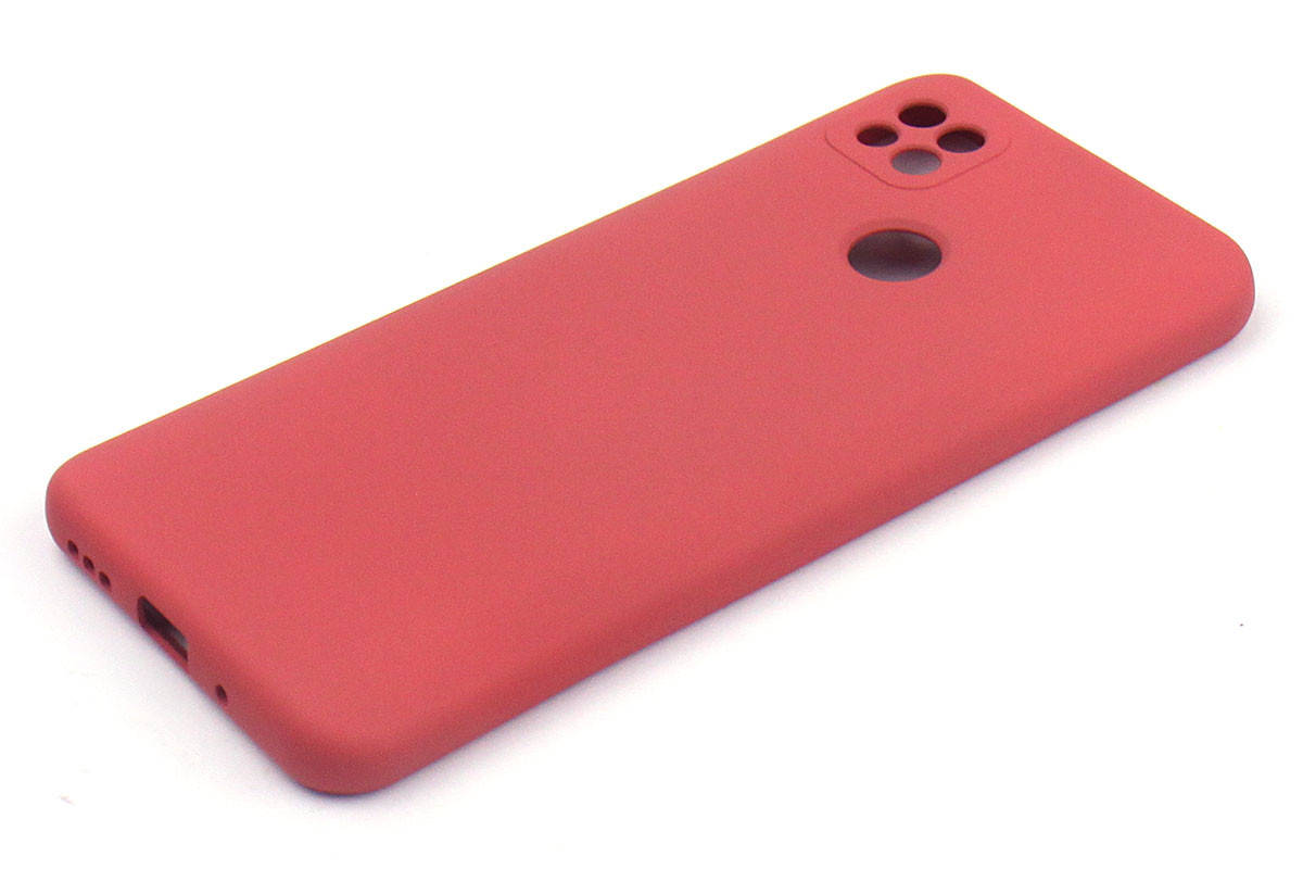 

Чехол Soft Silicone Case для Xiaomi Redmi 9C Coral, Малиновый