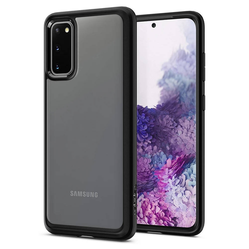 

Чехол Spigen Ultra Hybrid для Samsung Galaxy S20 Matte Black (ACS00793), Черный