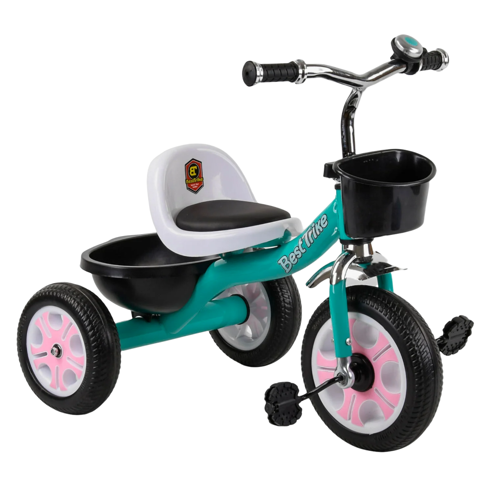 

Трехколесный велосипед детский Best Trike Бирюзовый