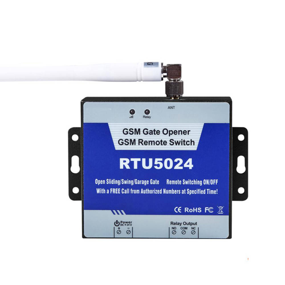 

Одно-канальное GSM реле на 9-24 В RTU5024
