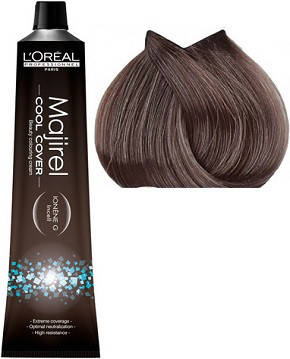 

Cтойкая крем-краска для волос 50 мл L'Oreal Professionnel Majirel Cool Cover СС 7.18 Блондин пепельный мокка