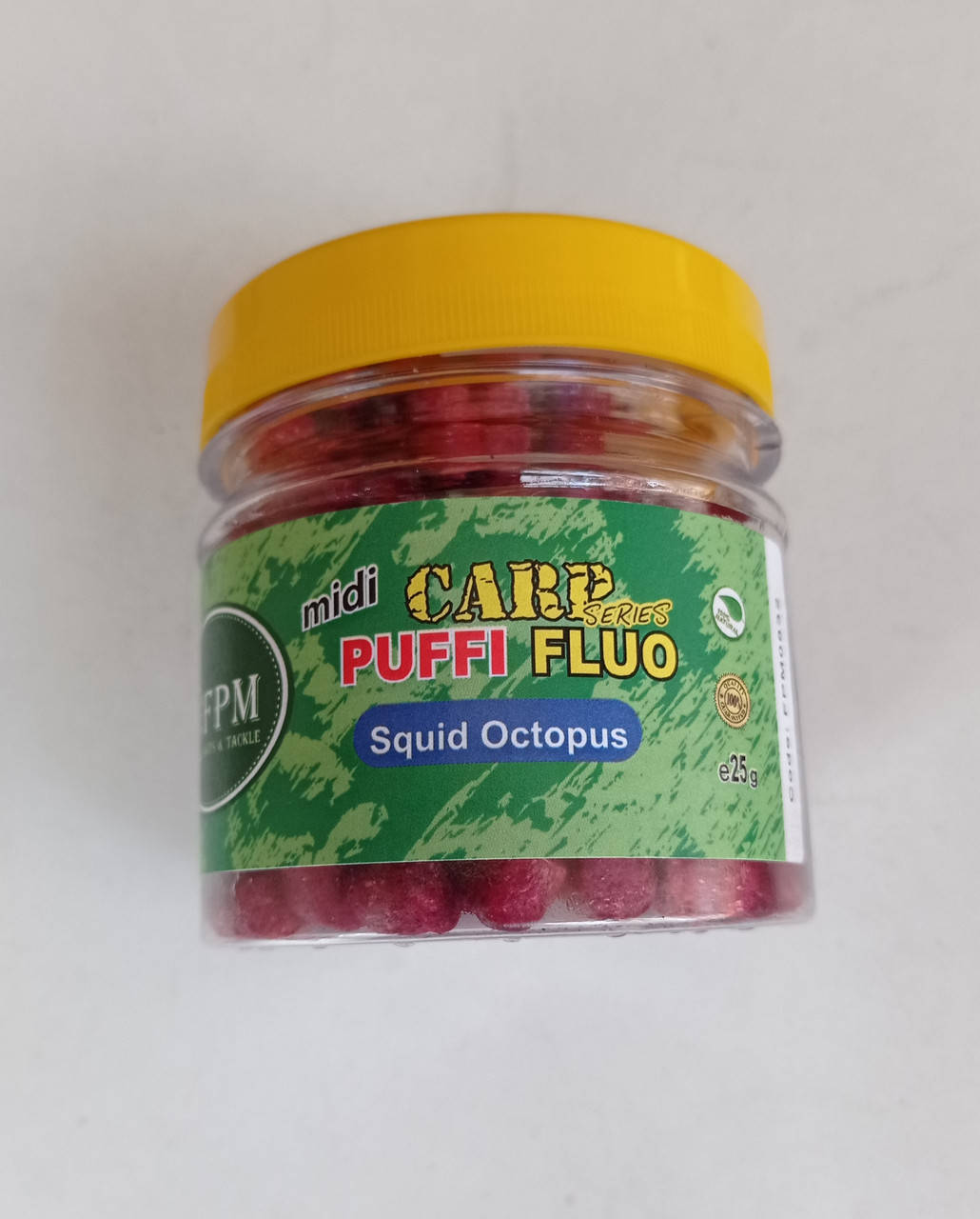 

Воздушное тесто FPM Carp Series Puffi Midi Fluo 25g Кальмар-Осьменог