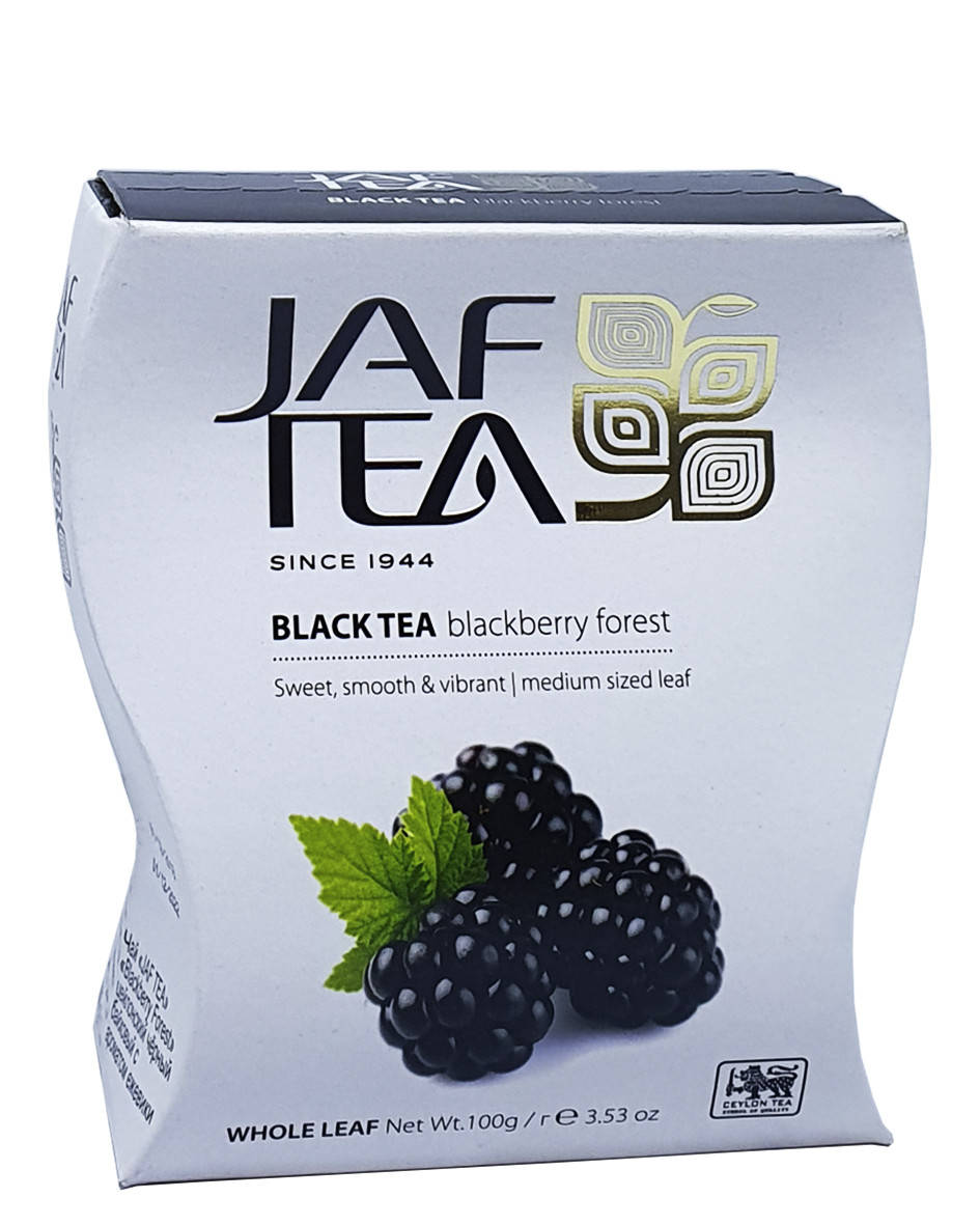 

Чай чорний з ароматом ожини Jaf Tea blackberry forest 100 г (53067)