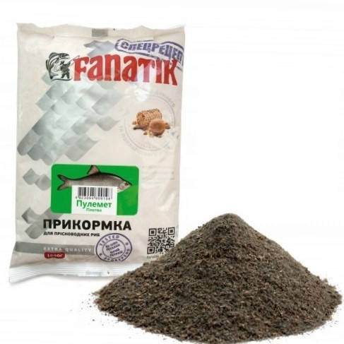 

Прикормка FANATIK Пулемет Плотва, 1 кг