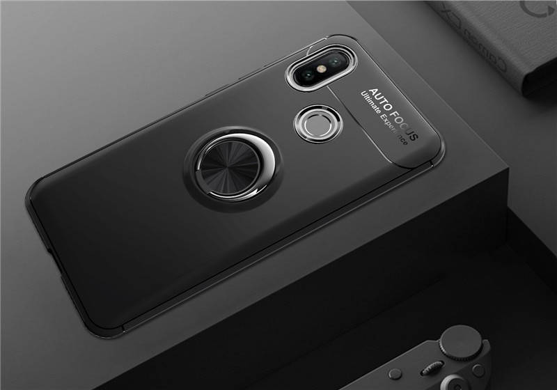 

Чехол с кольцом Xiaomi Redmi Note 5 Autofocus Черный
