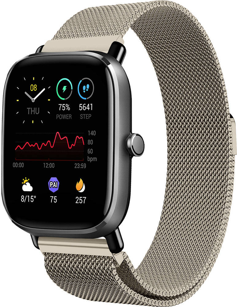 

Миланская Петля Amazfit GTS 2 mini Retro Gold (Амазфит ГТС 2 Мини)