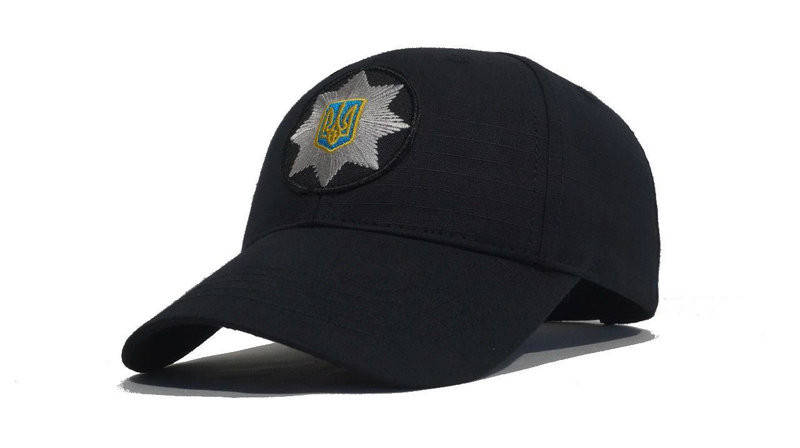 

Бейсболка уставная/ полиция Украины, Черный