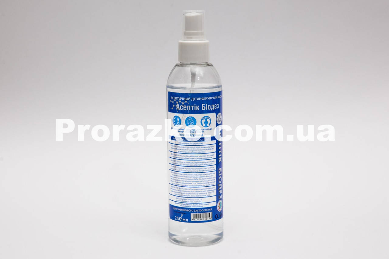 

Антисептик "Асептик-Биодез", 250 л (250мл)